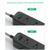 Power Bar Surge Protector - 9 Outlets 2 USB Ports