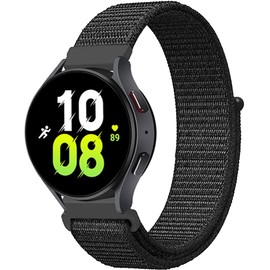 Breathable Watch Strap Sport for Garmin Vivoactive 5/3/Venu 2 Plus/Venu Sq 2, 20mm Nylon Bracelet Replacement Band for Garmin Vivomove 3/Style/Luxe/HR, Forerunner 245/645 Music