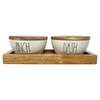 Rae Dunn By Magenta 3 Piece PINCH DASH Ceramic LL