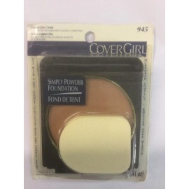CoverGirl Simply Powder Foundation #945 CAPPUCCINO CREAM ORIGINAL FORMULA NEW.