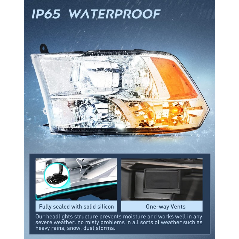 Nilight Headlight Assembly 2009 2010 2011 2012 2013 2014 2015