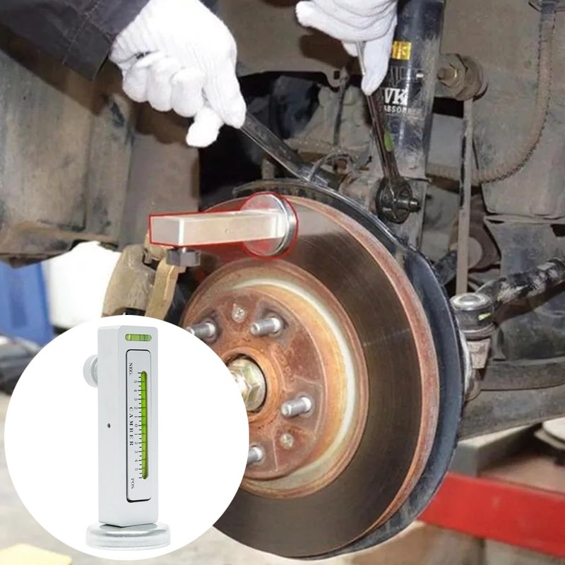 CGEAMDY Car magnetic alignment camber gauge, for axle alignment, magnetic