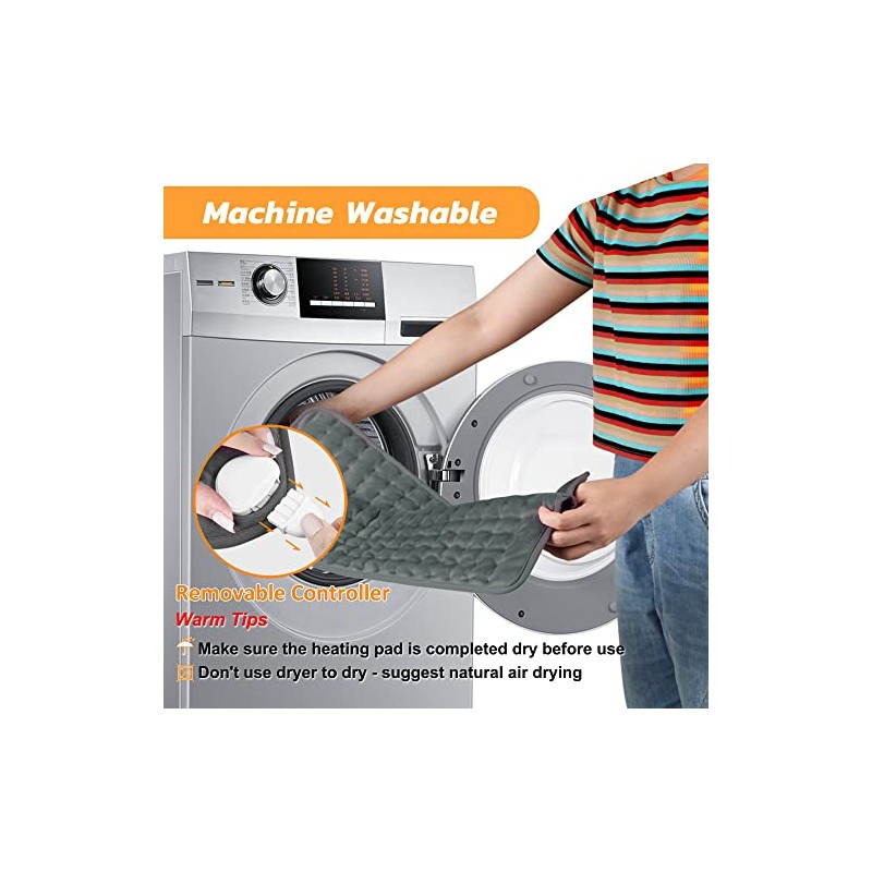 BEAUTIKEN Heating Pad, Electric Heating Pad for Dry, Electric Heat