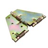 Coshar 2pcs 180 Folding Spring Hinges Heavy Duty Drop Leaf