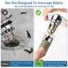 Anytin 2pcs Bathroom Sink Drain Strainer Pop Up Sink Drain