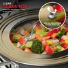 Modern Innovations Universal Lid with Tempered Glass Top for Pots