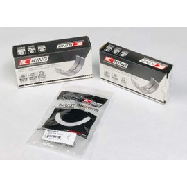 King Engine Bearing compatible replacements for Toyota 22RE 22REC 22RTEC 2.4 2.4L Rod, Main & Thrust bearing Kit set 1985-95 (All STD Sizes)