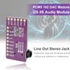 DAOKAI PCM5102 Module,I2S IIS Lossless Digital Audio DAC Decoder Module