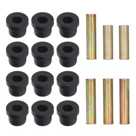 Kit de Manguito de Buje de Resorte de Hoja Trasera, Kit de Buje de Grillete Y Ojo de Resorte Trasero 102506601 Reemplazo para Club Car Precedent