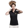 Cressi Polo Donna Nero/Giallo S