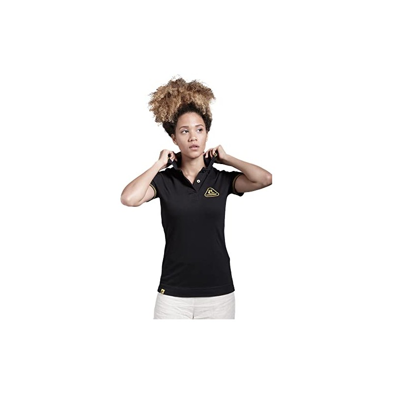 Cressi Polo Donna Nero/Giallo S