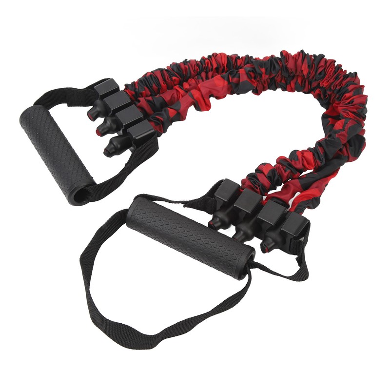 Chest Expander Adjustable Latex Nylon 3 Tube Chest Expansion Muscle