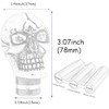 Temzzer Gear Shift Knob Skull Funny Car Shifter Handle Resin