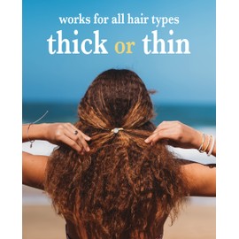 K'lani Explore Bracelets for Women – Elastic Bracelets and Boho Hair Ties – Cute Hairties for Women and Hair Tie Accessories – Stylish Boho Style for Hair and Wrist – Set of 5 (Large)