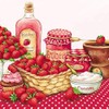 Ambiente Serviettes Lunch 33 x 33 cm Party Strawberry Flavor