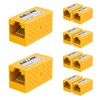 iwillink Cat6 RJ45 Coupler 10-Pack, Inline Ethernet Coupler, Female to