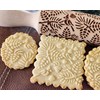 Pinecones and Cardinals Scene Embossed Rolling Pin