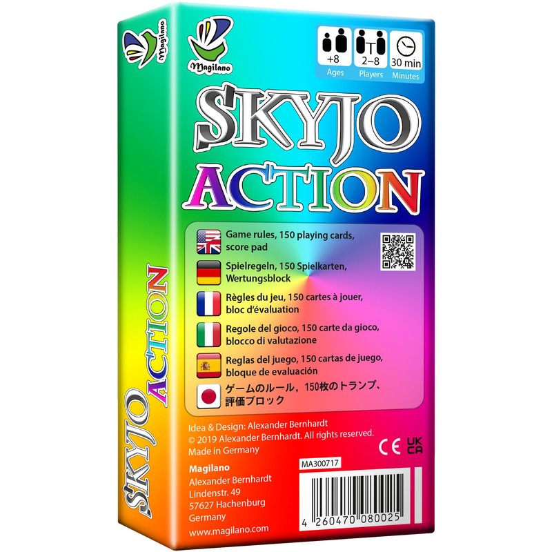 Magilano SKYJO Action Card Game