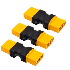 LINSYRC 3pcs XT90 Plug Female to Female Connector no Wire Adapter for RC FPV Car Plane Drone LiPo Battery
