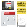 RVBOATPAT Generator Interlock Kit Fit for Square D QO or