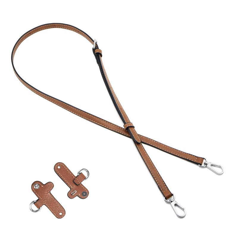 QIUTIMIY Leather Handbag Strap, Replacement Shoulder Bag Straps for Longchamp