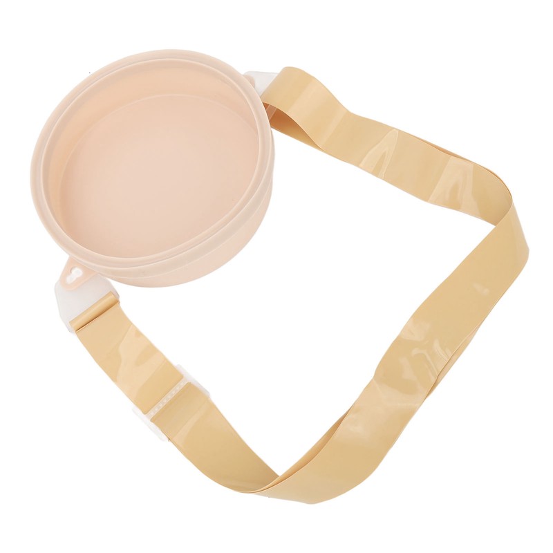 Stoma Ostomy Bath Cover Waterproof Adjust Belt Silicone Sealing Ring