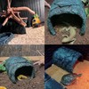 BNOSDM Large Reptile Hideout, Tortoise Hide, Bearded Dragon Hideout Cave