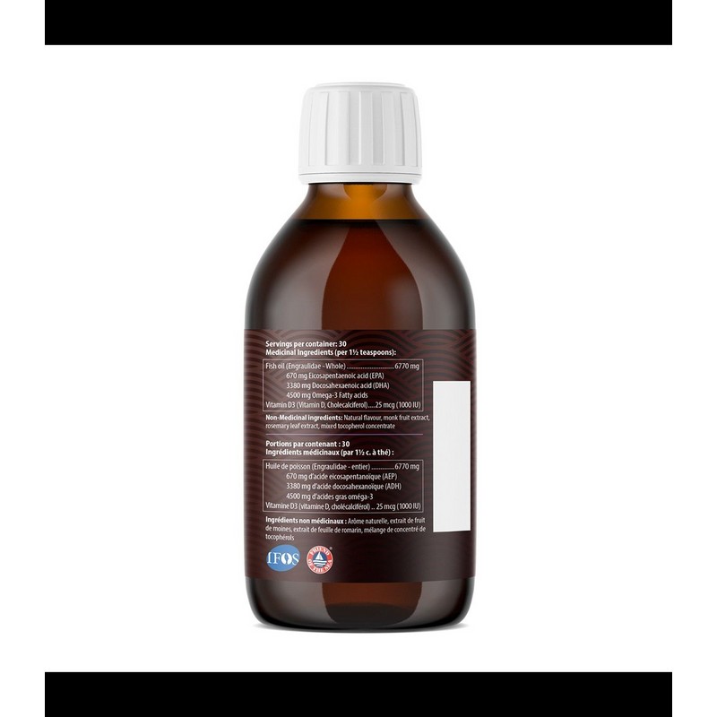 AquaOmega 1:5 High DHA Grape 225 ml