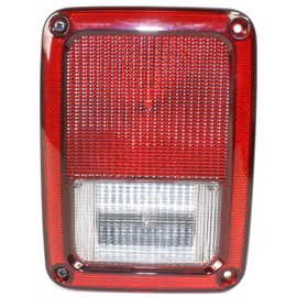 For Jeep Wrangler Tail Light 2007-2017 Driver Side w/Bulbs DOT Certified For CH2800177 | 55077891AH