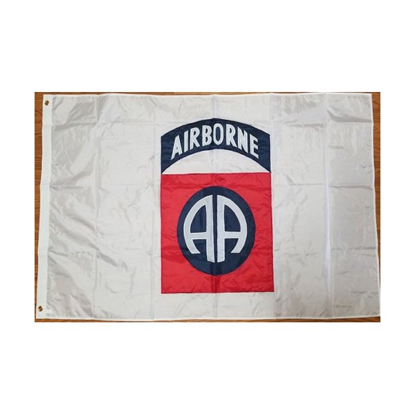 be_fa 3x5 82nd Airborne Embroidered Flag Banner Double Sided 2 Sided