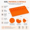 Silicone Griddle Tool Mat for BBQ Cooking – Heat-Resistant Spatula