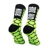 PERRO LOCO CLOTHES Running Compression Socks with Reinforced Toe, Forefoot