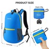 Gonex Ultra Lightweight Packable Backpack Daypack Handy Foldable Camping Outdoor