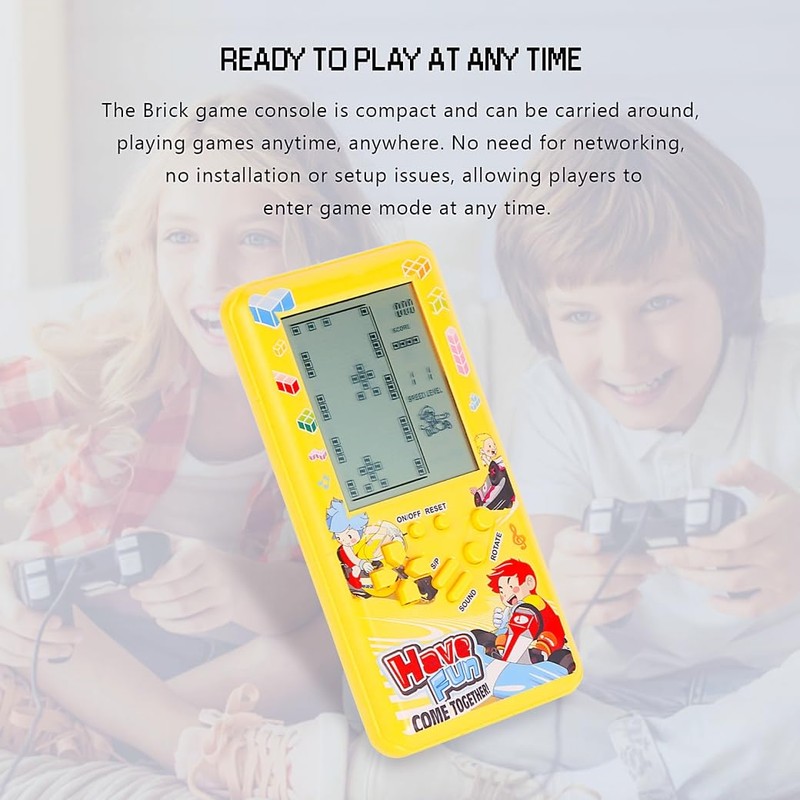 CZT Large Screen Block Game Console with 23 Games x