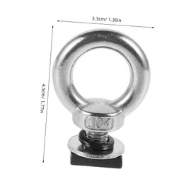 FUNOMOCYA Versatile T Slot Tie Down Anchor with Quick Release Bolt Heavy Duty Eye Bolt for Roof Rack Mounting for Cargo Security and Luggage Racks Multiple Colors