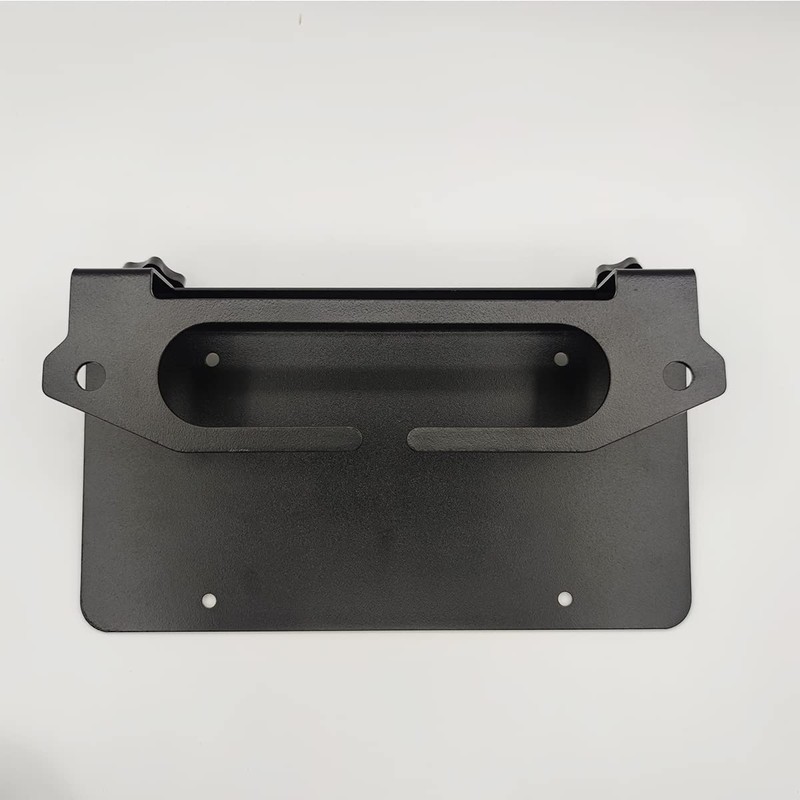 ZORASEN Universal Front License Plate Frame for 10" Winch Hawse