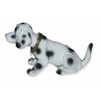 RAKSO Dalmatian Bobble Dog Figurine, Height 11 cm, Small Decorative