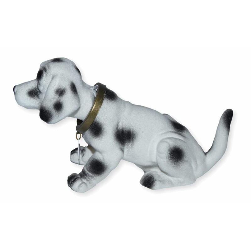 RAKSO Dalmatian Bobble Dog Figurine, Height 11 cm, Small Decorative