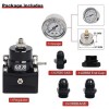 LokoCar Fuel Pressure Regulator AN8 Feed & AN6 Return Line