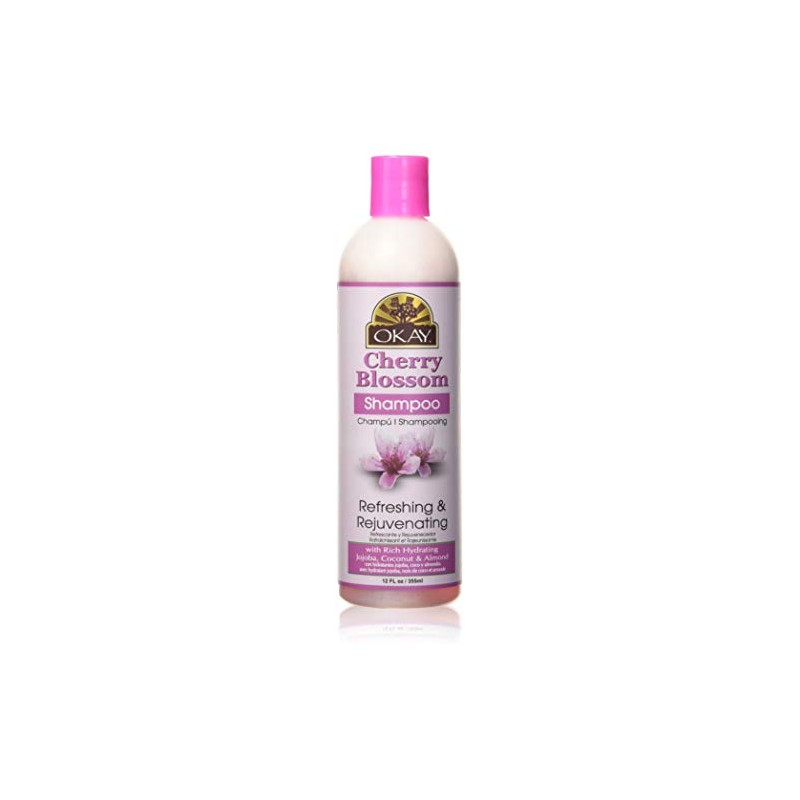OKAY Cherry Blossom Shampoo, 12 Fluid Ounce