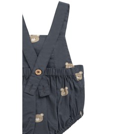 Jamie Kay JBFO252050 Baby Bobbie Bears Shadow OC Playsuit, navy