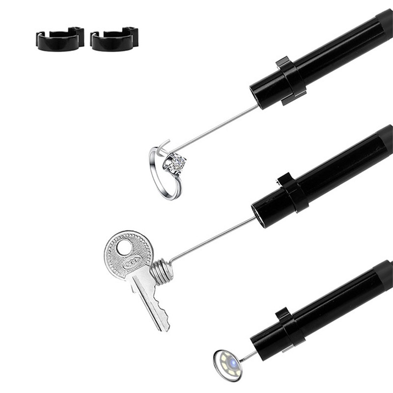 Industrial Endoscope 2.4in IPS Screen Pipeline Inspection Camera Handheld Borescope