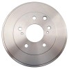 TRQ Rear Brake Drum Pair LH Driver & RH Passenger