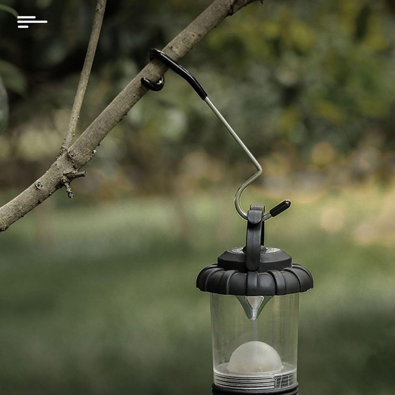 Lantern Hanger Set of 2 Lantern Hooks, Multi-functional Pole Hook,