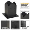 WIMART Creative Design 4x4 Post Base, Square Bracket Post Base