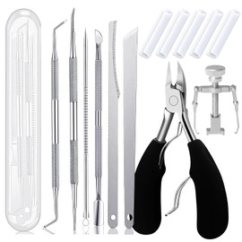 Ingrown Toenails Set, Toenail Correction Nail Clippers for Toenails, Professional Pedicure Set