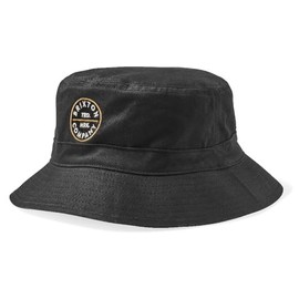 Brixton Pledge Bucket Hat Black, Large/X-Large