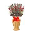 BANBERRY DESIGNS Pinecone Berry Pine Twig Decorative Seasonal Floral Picks