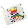 Emulily Happy Birthday Coin Purse Pouch Bead Happy Birthday Coin