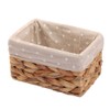KINGWILLOW Rectangular Wicker Storage Basket&Bins Container, Organizer Box, Art &